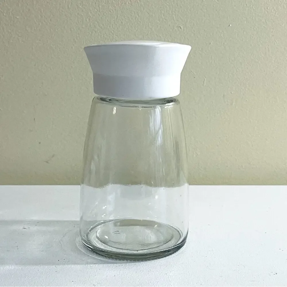 Vtg GoodCook Glass Sugar Dispenser Kitchenware Lid Creamer Coffee Tea